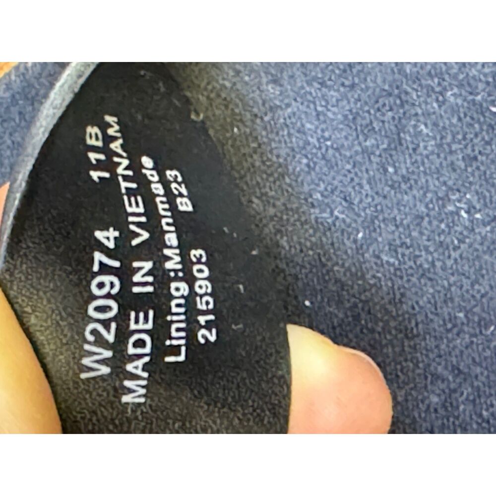 COLE HAAN Original Grand Flatform Wedge Sandal, Black Leather, Sz 11B - Picture 8 of 11
